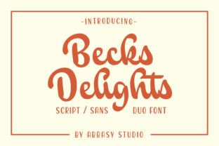 Becks Delights and the Strategic Role of Vintage Brush Script in Modern Design