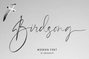 Birdsong: A Handwritten Font Full of Warmth and Possibility