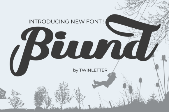 Biund: The Art of Expressive Script Typography