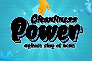 Cleanliness Power: A Bold Script Font That Elevates Every Project