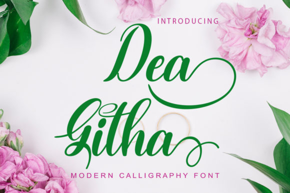 Dea Githa: Where Calligraphic Tradition Meets Modern Design