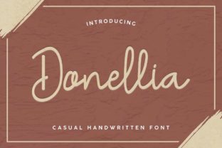 Donellia: A Signature Handwriting Font That Makes Every Project Feel Personal