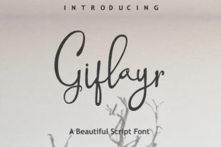 Gifloyr: The Handwritten Script Font You’ll Love