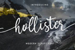 Hollister: The Artful Script Font Inspired by Classic Typography