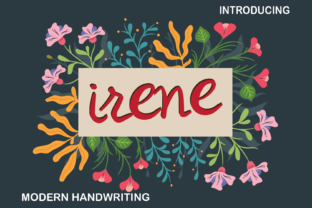 Irene: A Handwritten Script Font That Balances Warmth with Versatility