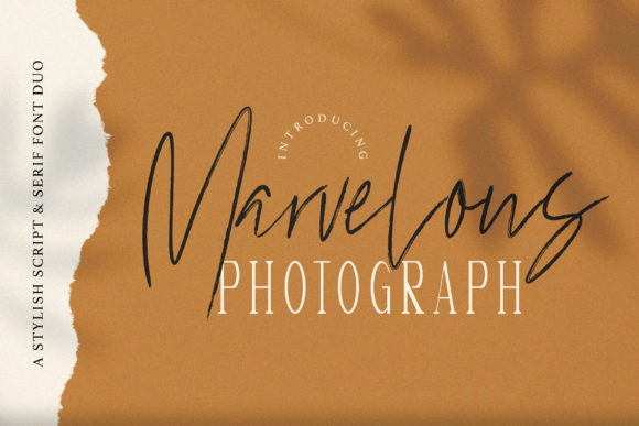 Marvelous Photograph Font: A Duo for Design Versatility
