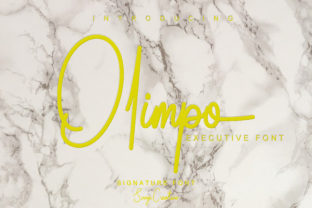 Olimpo: The Monoline Script Turning Ideas into Art