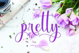 Pretty Script Font Brings Classic Charm to Modern Design