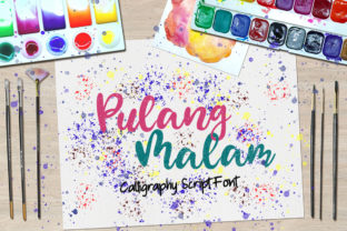 Pulang Malam: A Script Font Where Classic Calligraphy Meets Contemporary Clarity