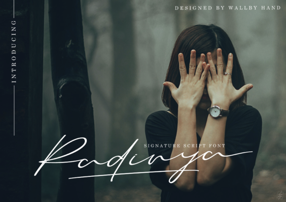 Radinya: A Classic Signature Script Font