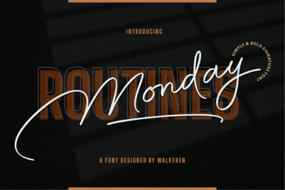 Rediscovering the Art of Letterforms Through Monday Routines