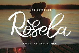 Rosela: A Friendly Handwritten Font with Playful Swashes