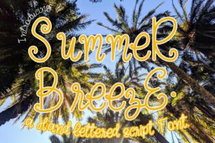 Summer Breeze: A Warm Handwritten Font That Makes Every Project Feel Personal