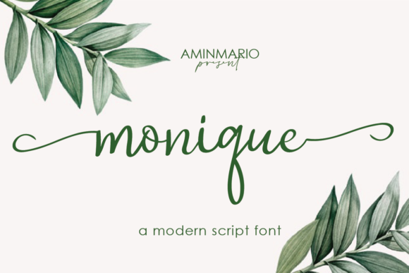 The Art of Expression with Monique’s Modern Script Style
