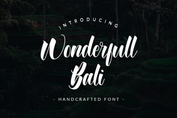 The Art of Expressive Typography: How Wonderfull Bali Transforms Ordinary Text into Visual Storytelling
