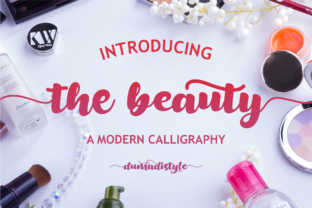 The Beauty: A Cute Handwritten Font Full of Charm