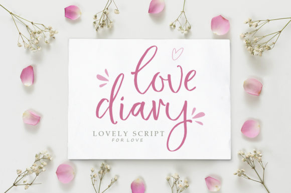 The Emotional Resonance of Love Diary: When Script Typography Becomes a Design Language