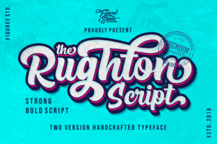 The Rughton Script: A Bold, Expressive Font