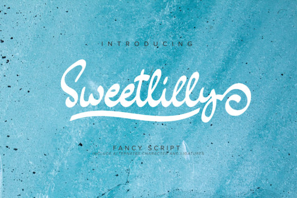Unlocking Creativity with Sweetlilly: A Handwritten Font for Authentic Design