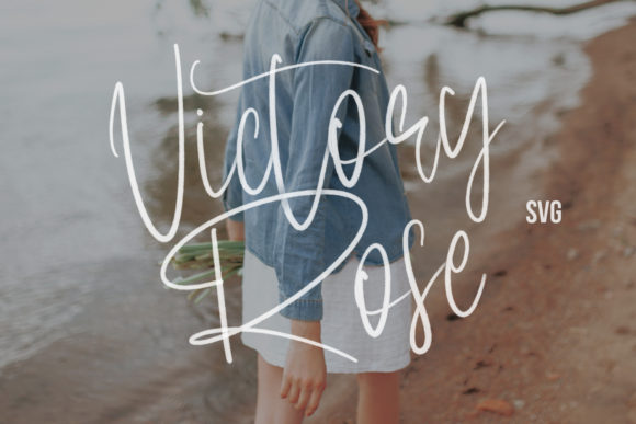Victory Rose: The Brush Font That Elegantly Elevates Your Designs