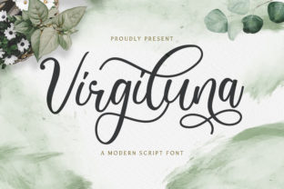 Virgiluna: The Sweet, Soft Hand-Lettered Script Font That Transforms Ordinary Designs
