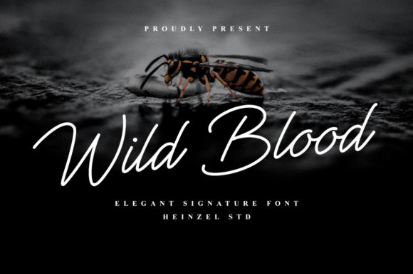 Wild Blood: The Friendly Handwritten Font That Makes Design Feel Approachable