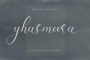 Yhasmeera: A Gentle Script Font That Brings Warmth to Every Design